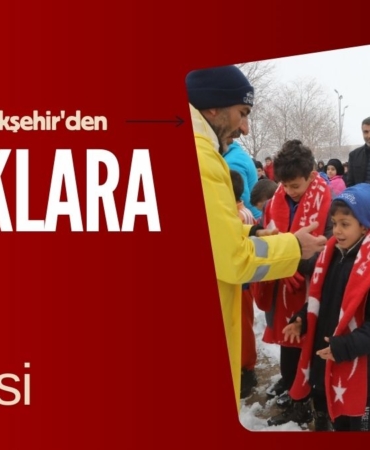 Gaziantep Büyükşehir'den Çocuklara Kar Hediyesi 