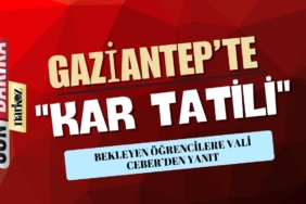 Gaziantep’te Kar Tatili Bekleyen Öğrencilere Vali Ceber’den Yanıt Okul Önceliğimiz