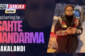 Gaziantepte sahte jandarma