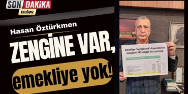 Hasan Öztürkmen’den emekli maaşı açıklaması Zengine kaynak var, emekliye yok!