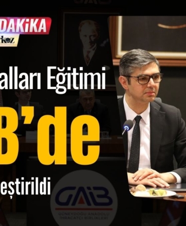 Menşe Kuralları Eğitimi GAİB de Gerçekleştirildi