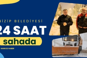 Nizip Belediyesi 24 saat esasıyla sahada