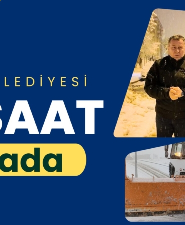 Nizip Belediyesi 24 saat esasıyla sahada