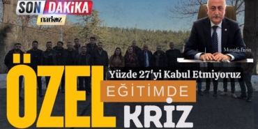 Özel Eğitimde Kriz Yüzde 27'yi Kabul Etmiyoruz