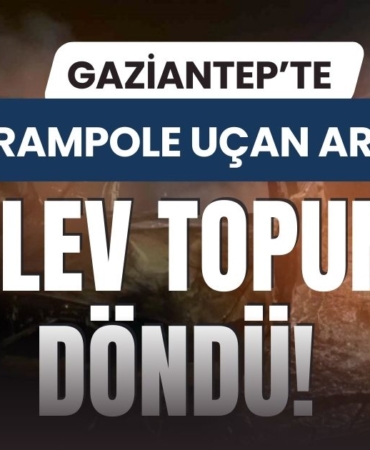 Şarampole Uçan Araç