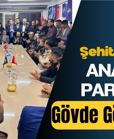 Şehitkamil’de Anahtar Parti’den Gövde Gösterisi Mahalle Temsilcileri Göreve Başladı