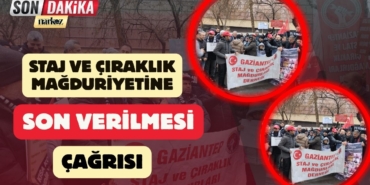 Staj ve Çıraklık Mağduriyetine Son Verilmesi Çağrısı