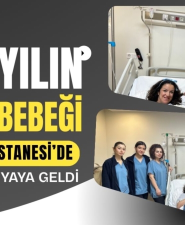 Yeni yılın ilk bebeği hatem hastanesinde doğdu