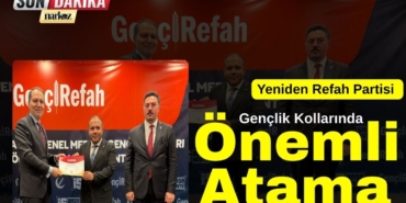 Yeniden Refah Partisi Gençlik Kollarında Önemli Atama (2)