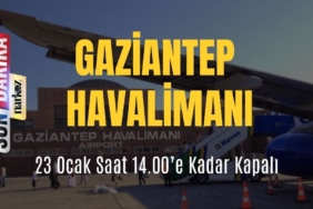 Gaziantep Havalimanı’nda Uçuşlara Kar Engeli Uzatıldı!