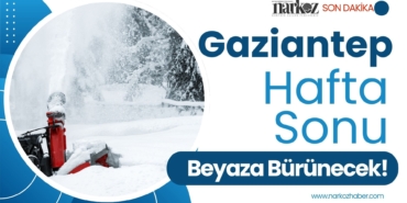 gaziantep'e kar geliyor