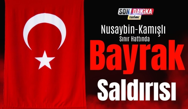 nusaybin kamışlı sınır hattında bayrak saldırısı
