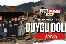6 Şubat Depreminin Yıl Dönümünde Duygu Dolu Anma