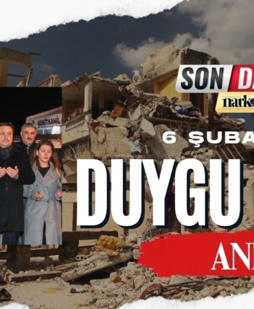 6 Şubat Depreminin Yıl Dönümünde Duygu Dolu Anma