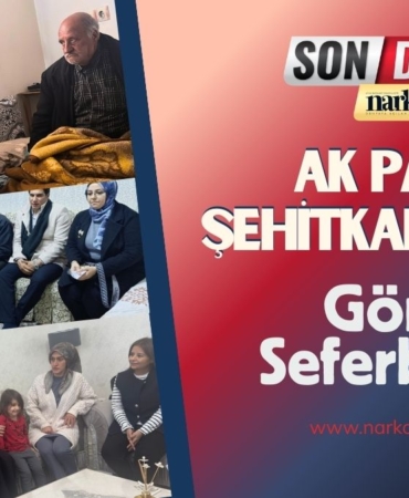 AK Parti Şehitkamil’den Gönül Seferberliği Ramazan’da Sokak Sokak Çıkartma!