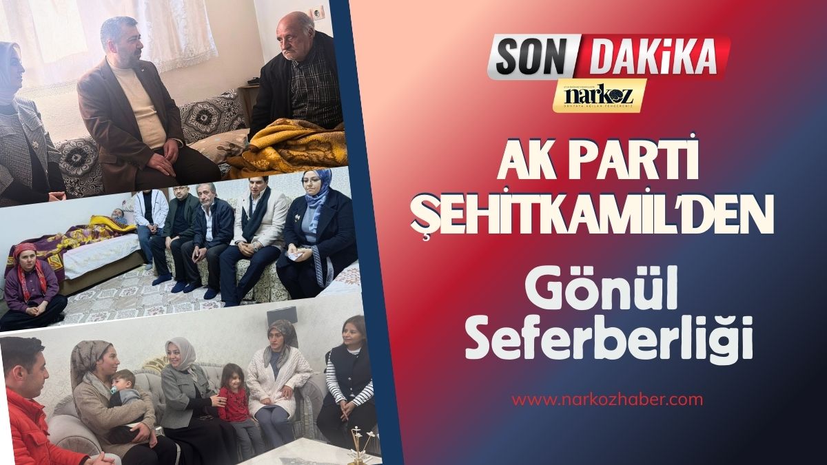 AK Parti Şehitkamil’den Gönül Seferberliği Ramazan’da Sokak Sokak Çıkartma!