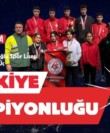 Adil Sani Konukoğlu Spor Lisesi Sporcularından Üç Türkiye Şampiyonluğu