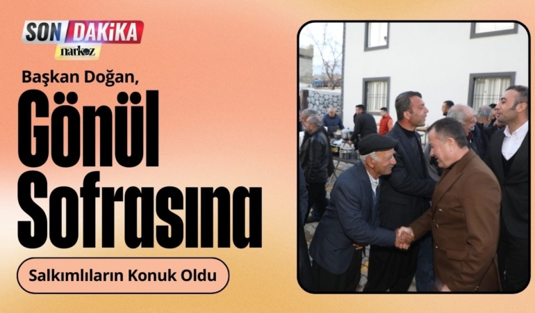 Başkan Doğan, Salkımlıların Konuk Oldu