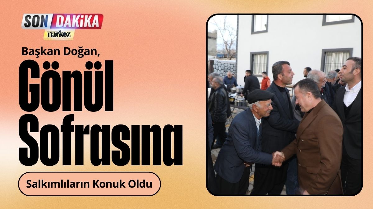 Başkan Doğan, Salkımlıların Konuk Oldu