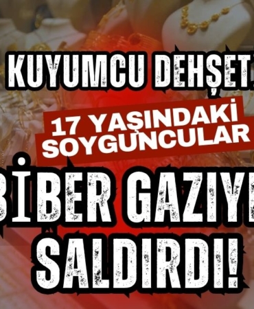 Biber Gazıyla Saldırdı!
