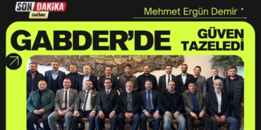 GABDER’de Demir, güven tazeledi! Mehmet Ergün Demir 3. kez başkan seçildi