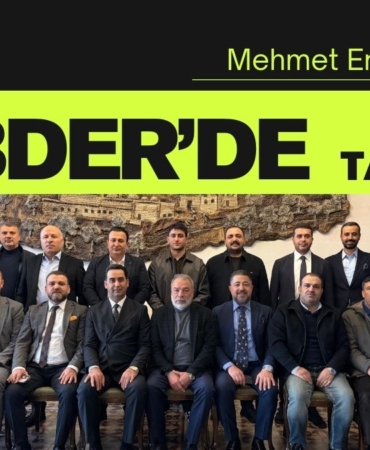 GABDER’de Demir, güven tazeledi! Mehmet Ergün Demir 3. kez başkan seçildi