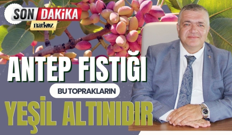 GTB Başkanı Akıncı Antep Fıstığı Bu Toprakların Yeşil Altınıdır 