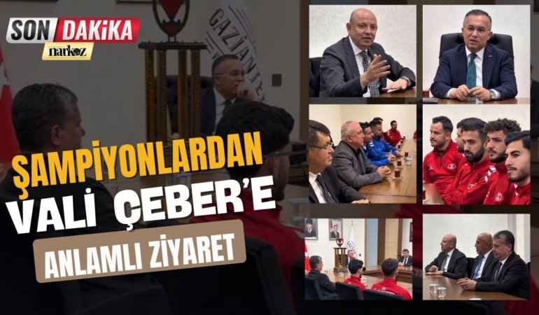 Gaziantep Valisi’nden Şampiyon Volkan Group Hokey Takımına Sıcak Karşılama