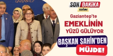 Gaziantep'te Emeklinin Yüzü Gülüyor Başkan Şahin İkinci Lokal Müjdesi Verdi!