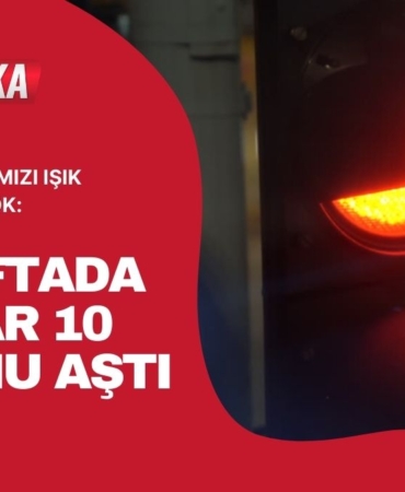 Gaziantep'te Kırmızı Işık İhlaline Geçit Yok Bir Haftada Cezalar 10 Milyonu Aştı