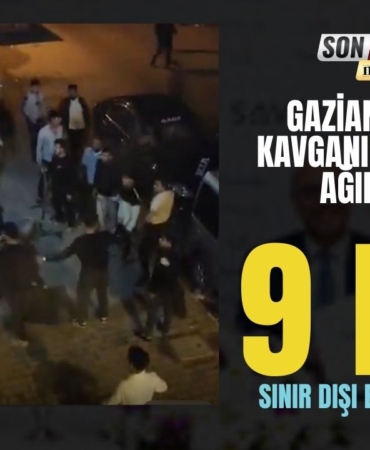 Gaziantep'te Meydan Savaşı Aracıyla Kalabalığın Arasına Daldı!