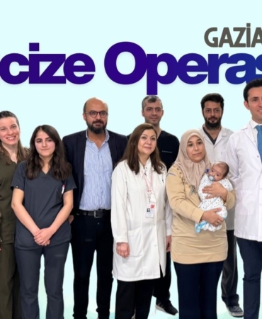 Gaziantep'te Mucize Operasyon 1,5 Aylık Bebek Dev Tümörden Kurtuldu!