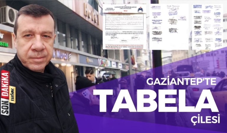 Gaziantep'te Tabela Çilesi 3 Yılda Bir Sistem mi Değişir