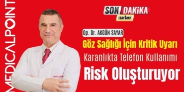 Göz Sağlığı İçin Kritik Uyarı Karanlıkta Telefon Kullanımı Risk Oluşturuyor