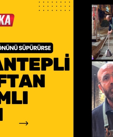Herkes Kapısının Önünü Süpürürse Gaziantepli Esnaftan Anlamlı Çağrı
