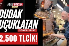 Kapalıçarşı’da Dudak Uçuklatan Döner Bir Porsiyonu 2.500 TL!