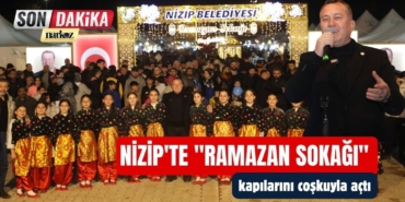 Nizip'te "Ramazan Sokağı" kapılarını coşkuyla açtı