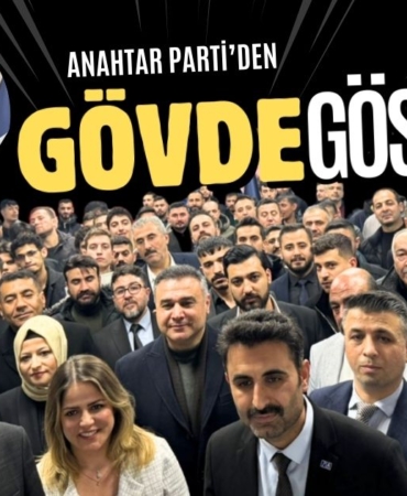 Şahinbey’de Anahtar Parti Rüzgârı 100 Yeni Üye ile Gövde Gösterisi!