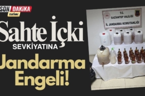 Şahinbey’de Sahte İçki Sevkiyatına Jandarma Engeli!