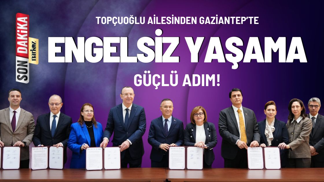 Topçuoğlu Ailesinden Gaziantep’te Engelsiz Yaşama Güçlü Adım
