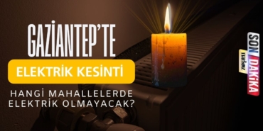 gaziantep elektrik kesintisi