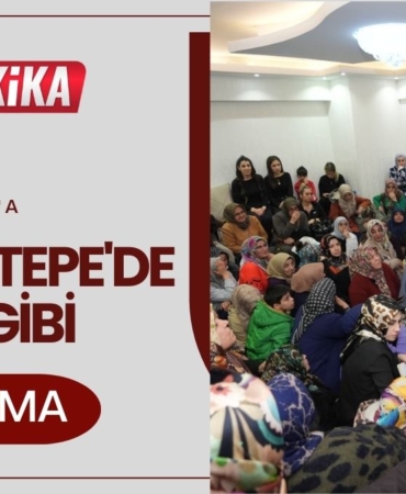 Başkan Yılmaz'a Seyrantepe'de Miting Gibi Karşılama