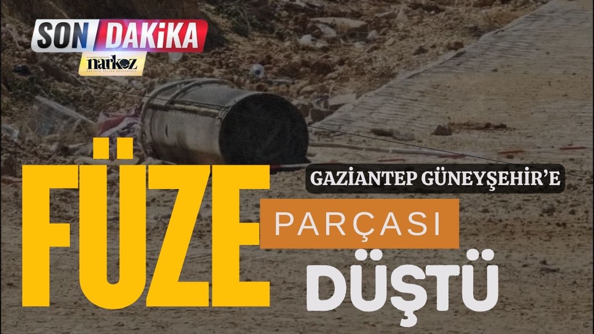 Güneyşehir’e Füze Parçası Düştüğü İddia Edildi!