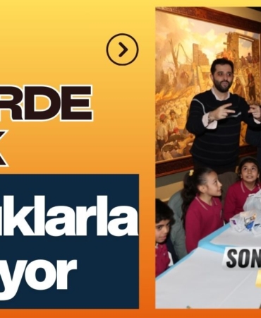 Gazi Şehirde İyilik Çocuklarla Yayılıyor 