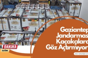 Gaziantep Jandarmasından Kaçakçılara