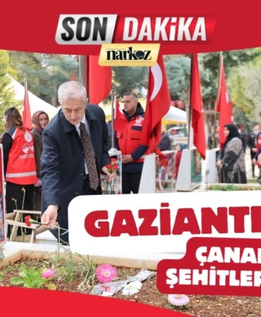 Gaziantep'te Çanakkale Şehitleri Anıldı