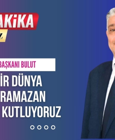 İMO Gaziantep Şube Başkanı Bulut “Savaşsız bir dünya özlemi ile Ramazan bayramını kutluyoruz”