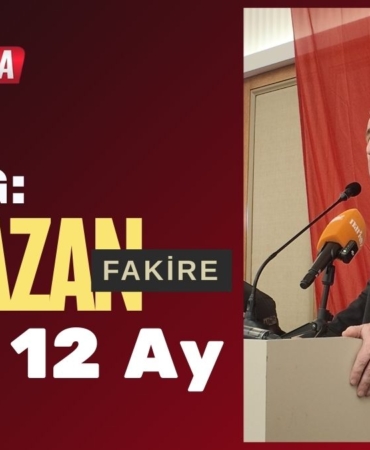 Özdağ Gaziantep’te Konuştu: "Türkiye'de Ramazan Fakire 12 Ay"  