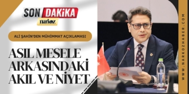 Ali Şahin’den Mühimmat Açıklaması: 'Asıl Mesele Arkasındaki Akıl ve Niyet'