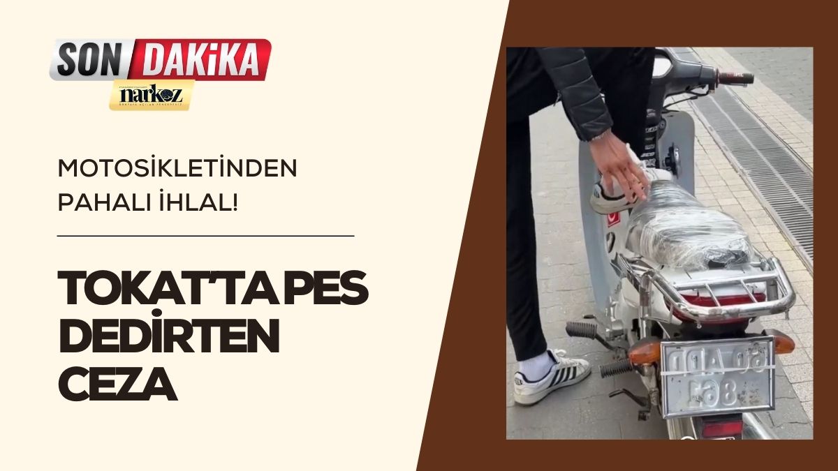 Tokat’ta "Pes" Dedirten Ceza: Motosikletinden Pahalı İhlal!